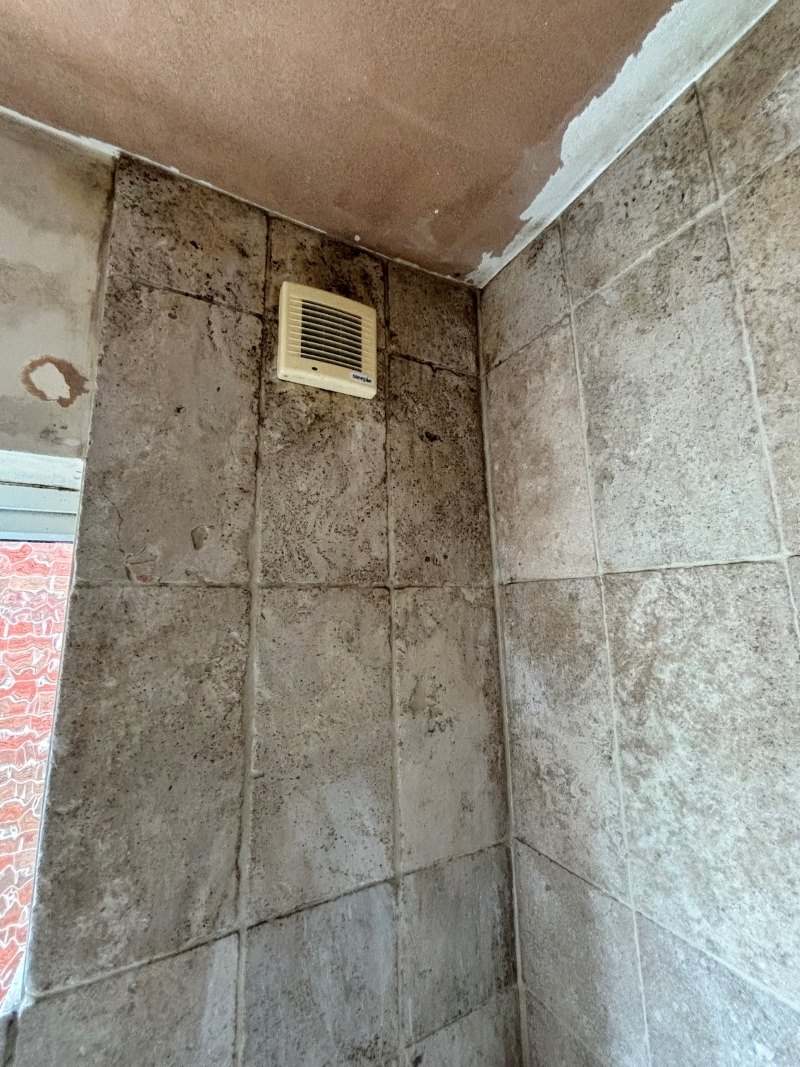 Travertine Bathroom Before Renovation Telford